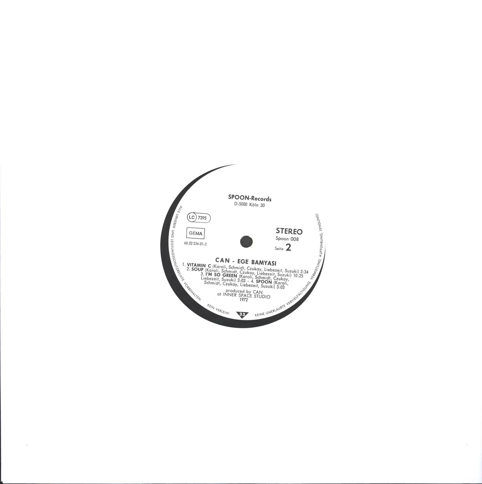 Can: Ege Bamyasi, 1×LP (Vinyl)