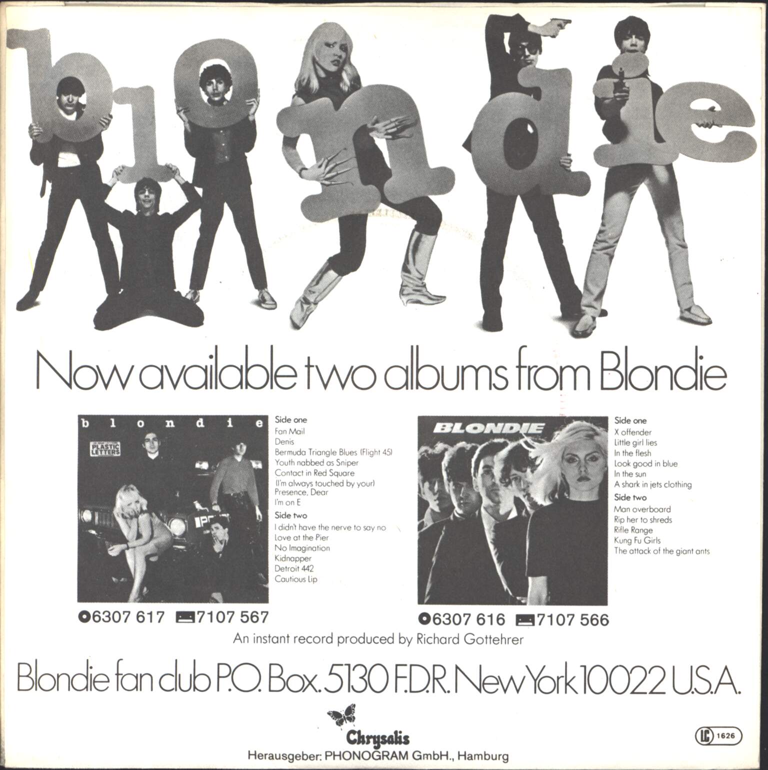 Blondie: (I'm Always Touched By Your) Presence, Dear, 1×7" Single (Vinyl)