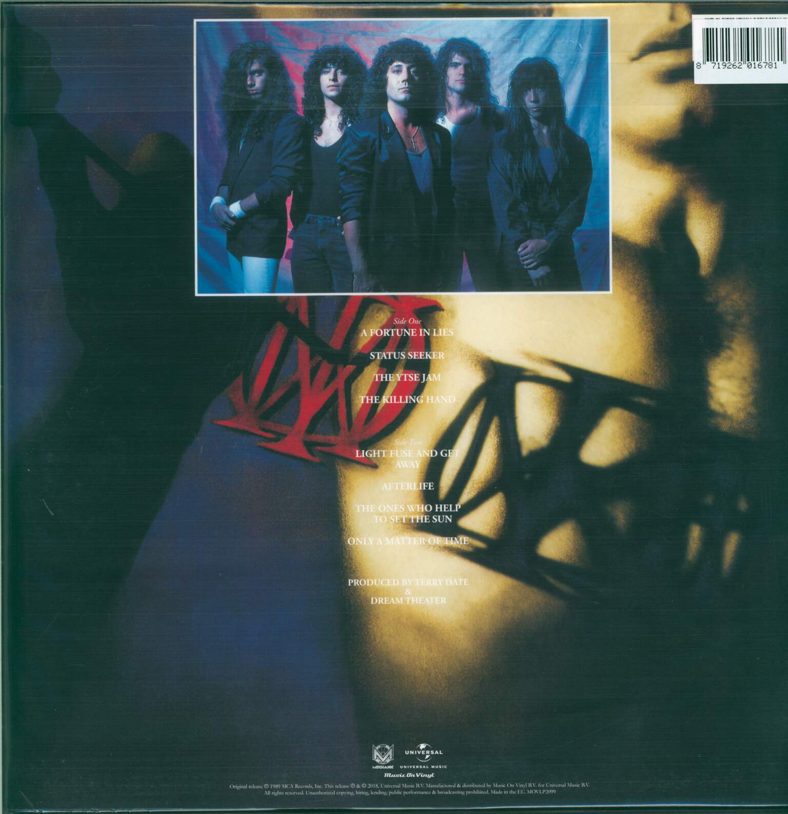 Dream Theater: When Dream And Day Unite, 1×LP (Vinyl)
