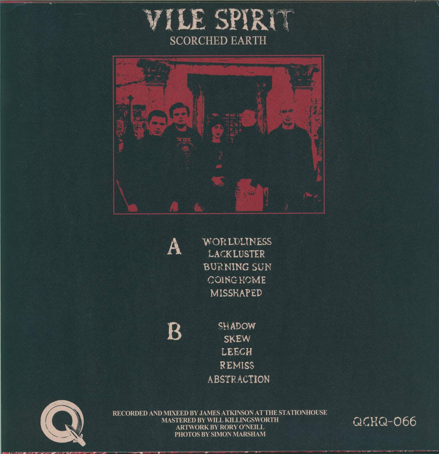 Vile Spirit: Scorched Earth, 1×LP (Vinyl)