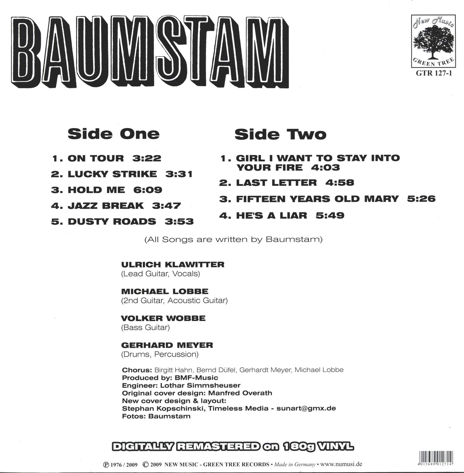Baumstam: On Tour, 1×LP (Vinyl)