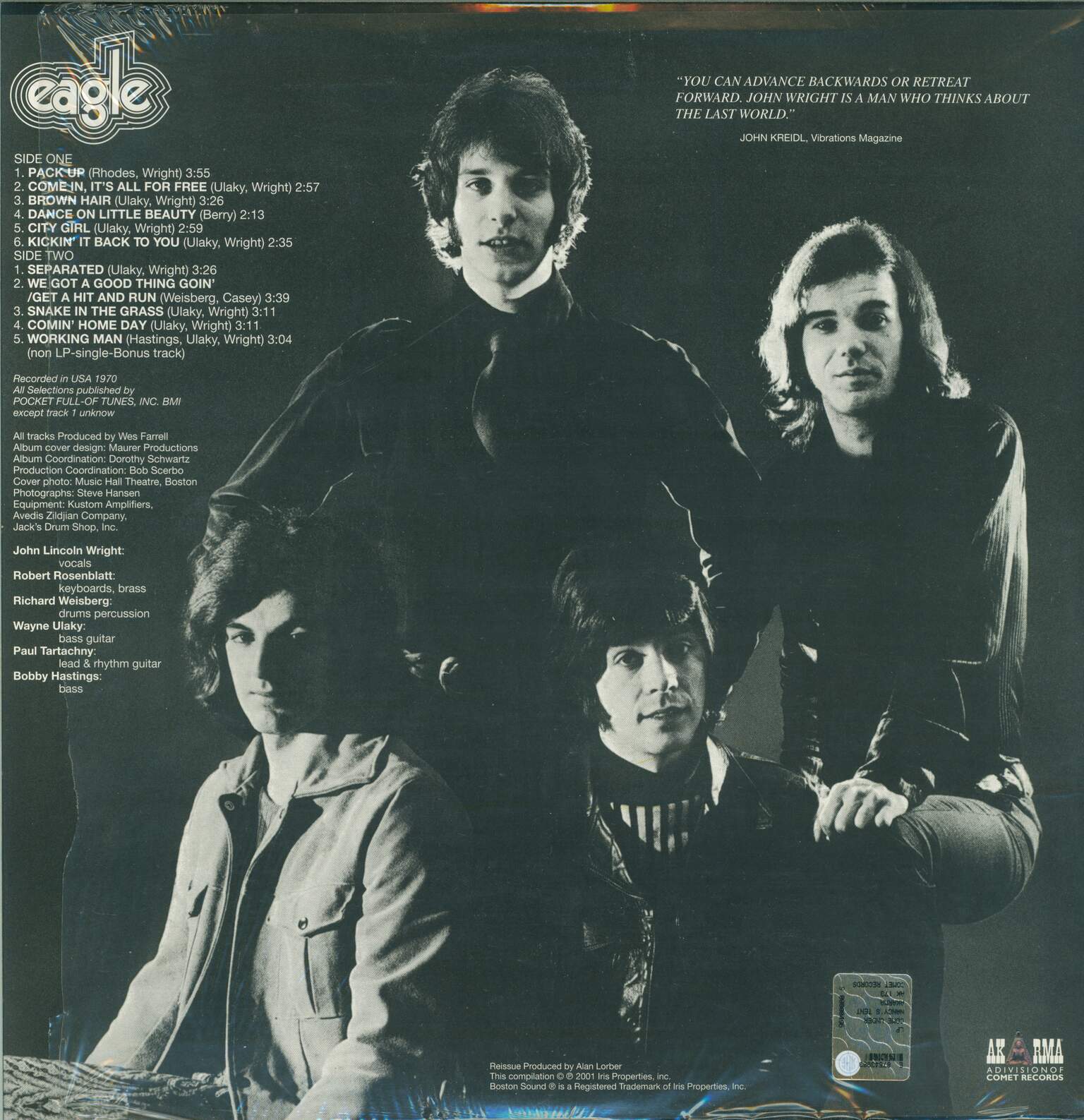 Eagle: Eagle, 1×LP (Vinyl)