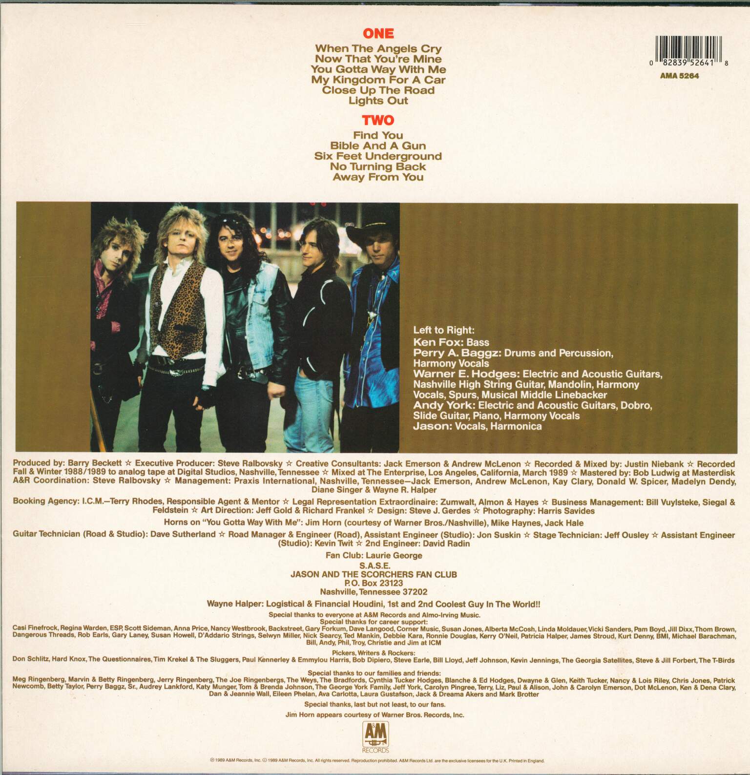 Jason & the Scorchers: Thunder And Fire, 1×LP (Vinyl)