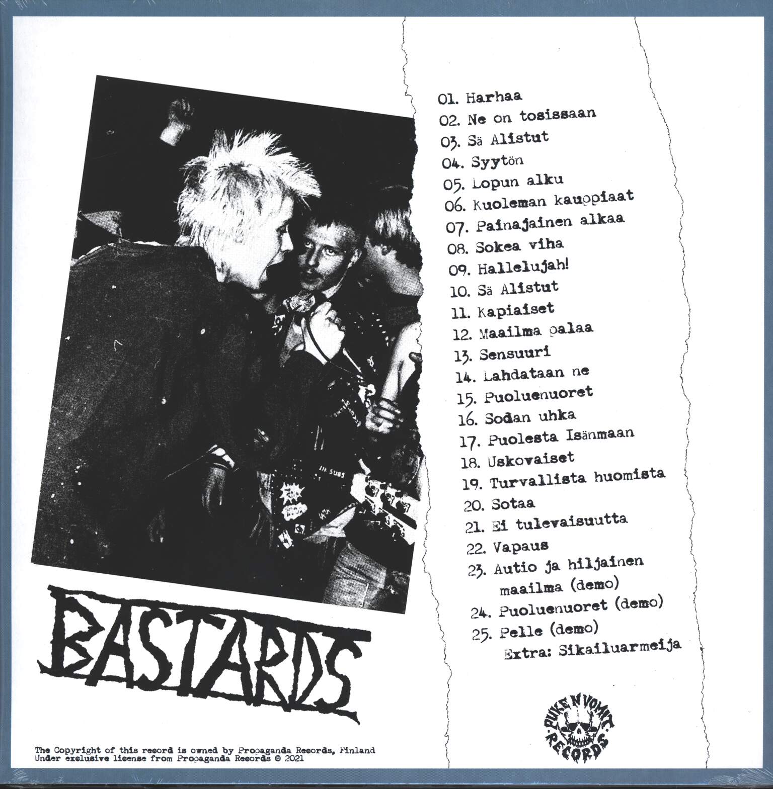 Bastards: Demo 1982, 1×LP (Vinyl)
