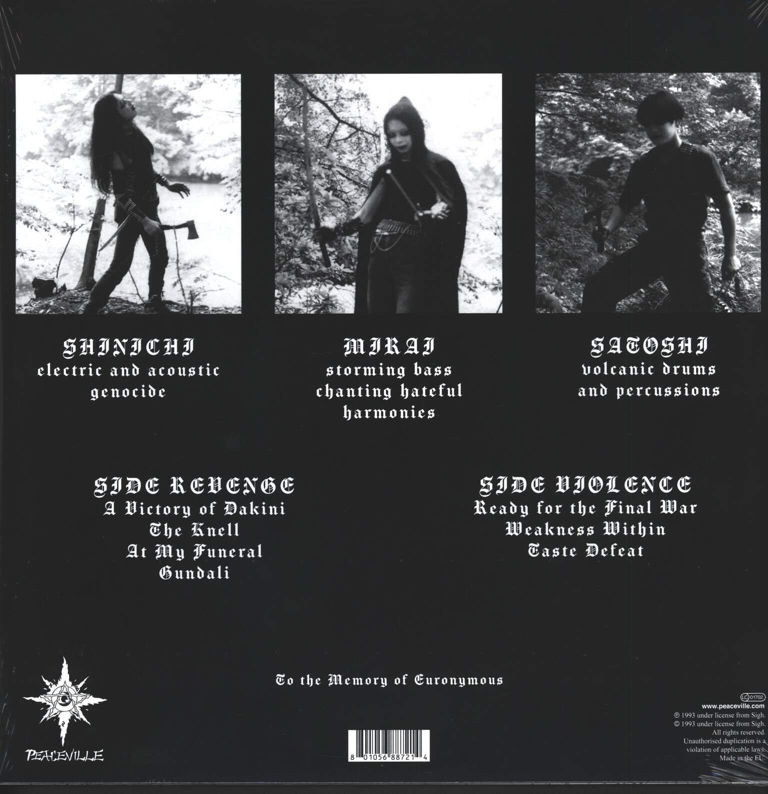 Sigh: Scorn Defeat, 1×LP (Vinyl)