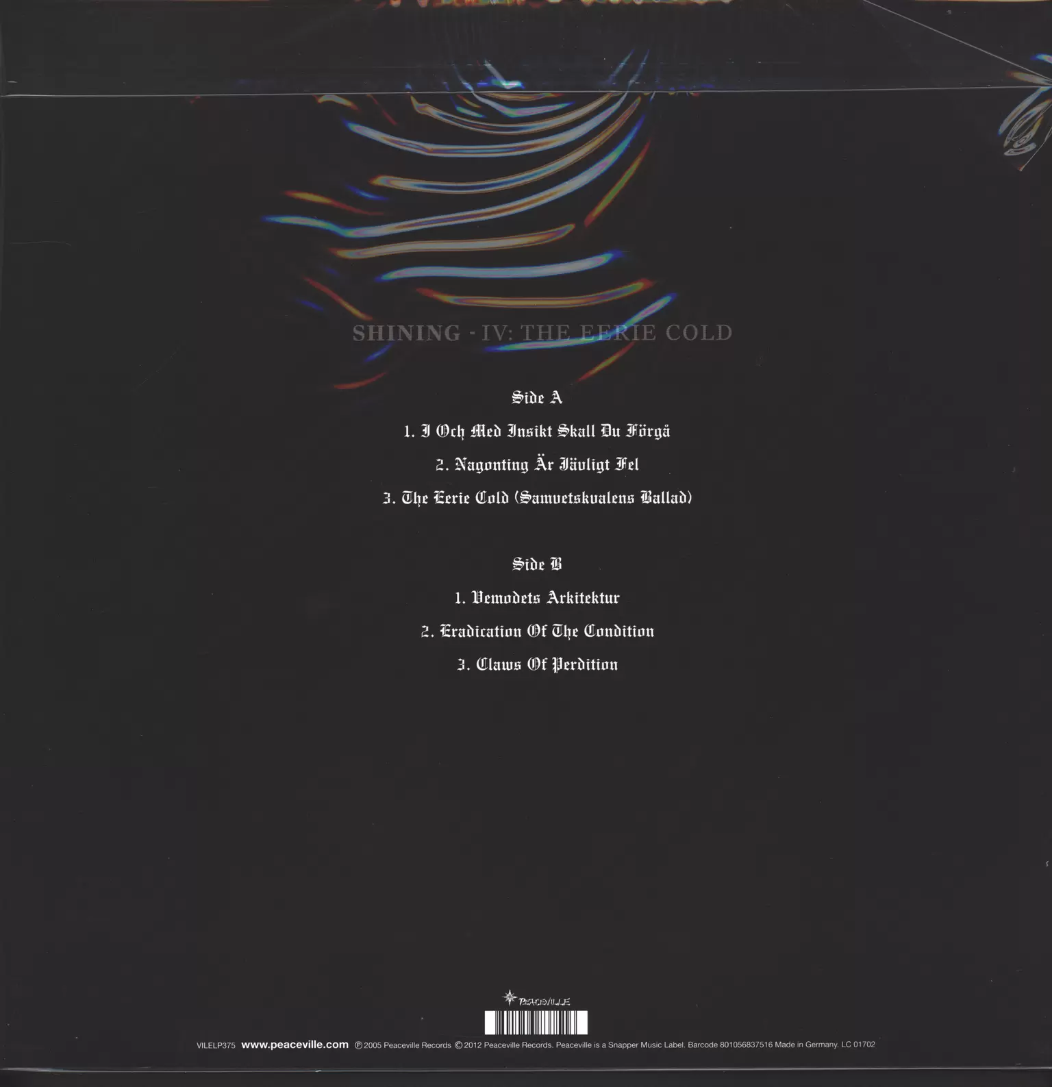 Shining: IV: The Eerie Cold, 1×LP (Vinyl)