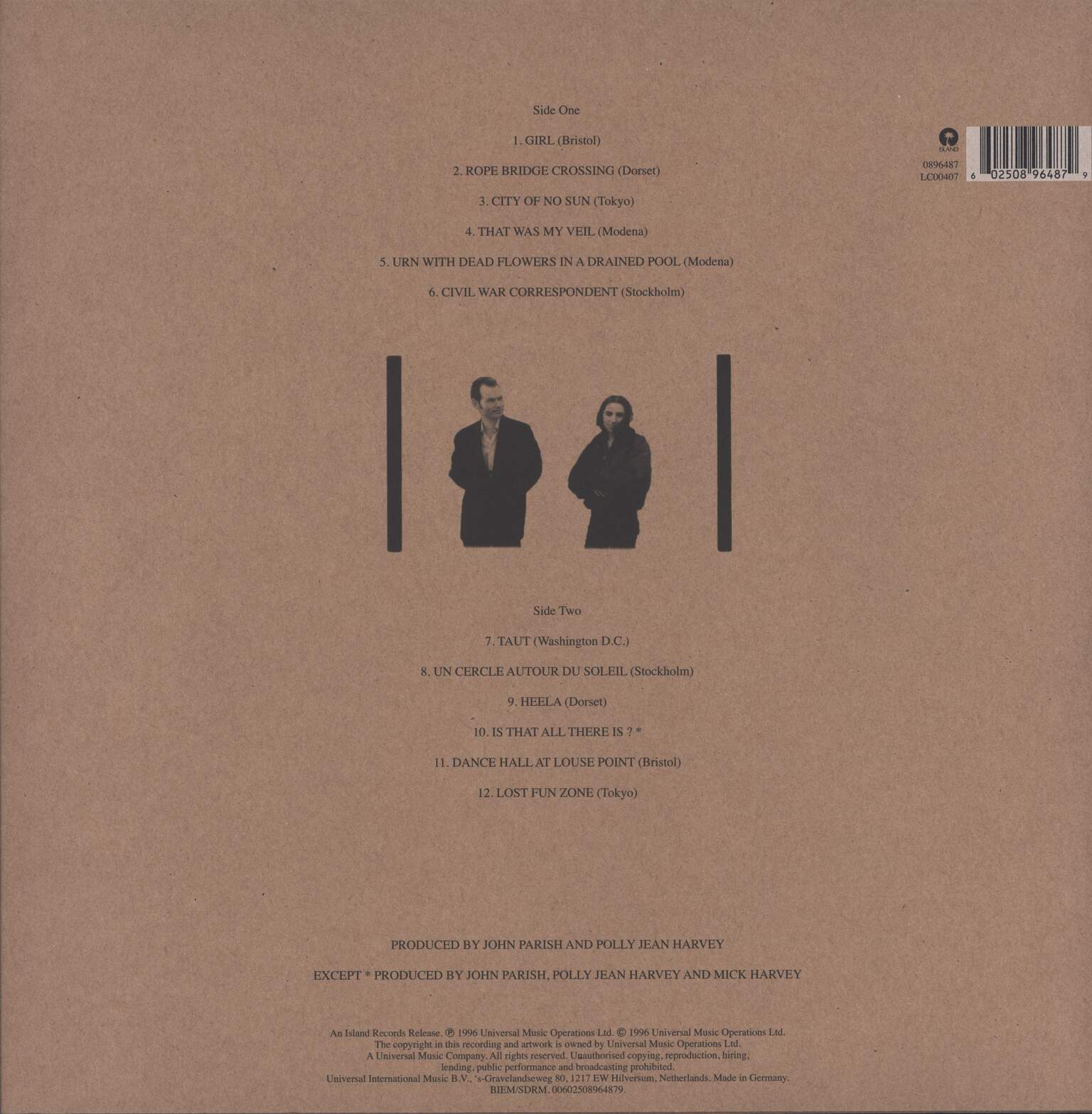 John Parish: Dance Hall At Louse Point, 1×LP (Vinyl)