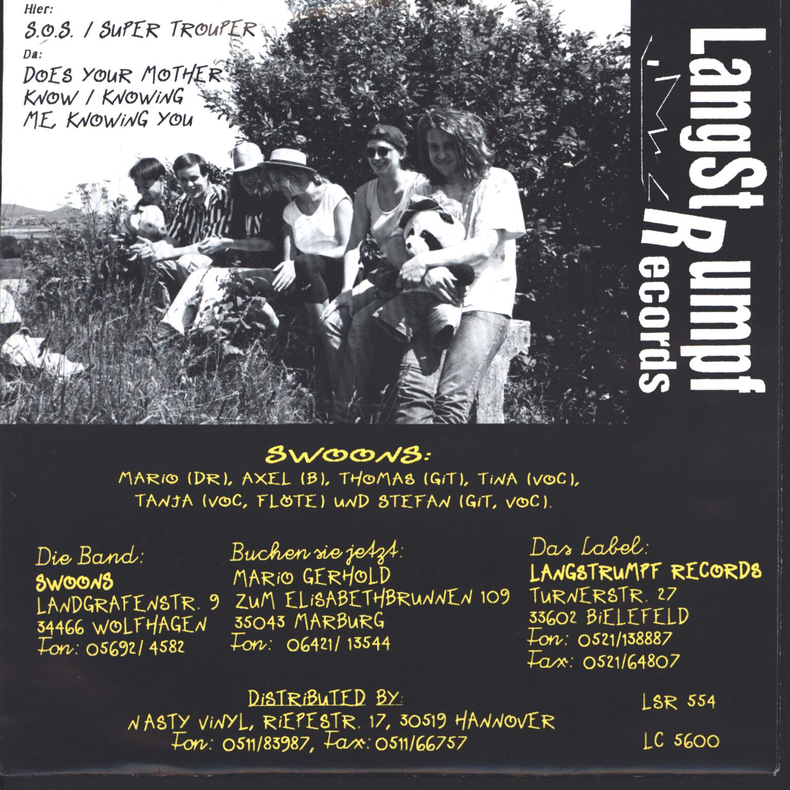 Swoons: Babbalgum, 1×7" Single (Vinyl)