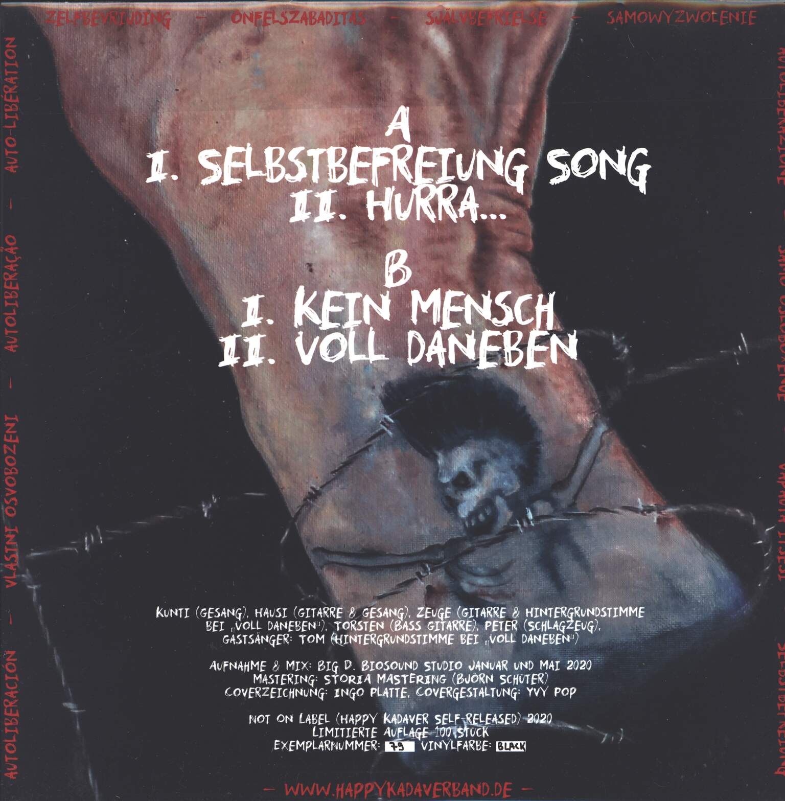 Happy Kadaver: Self Liberation, 1×LP (Vinyl)