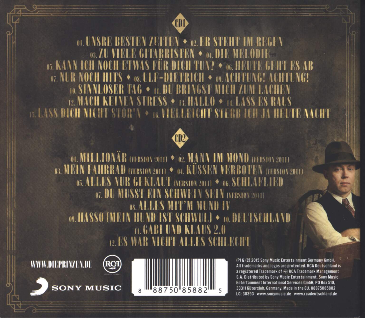 Die Prinzen: Familienalbum, 2×CD