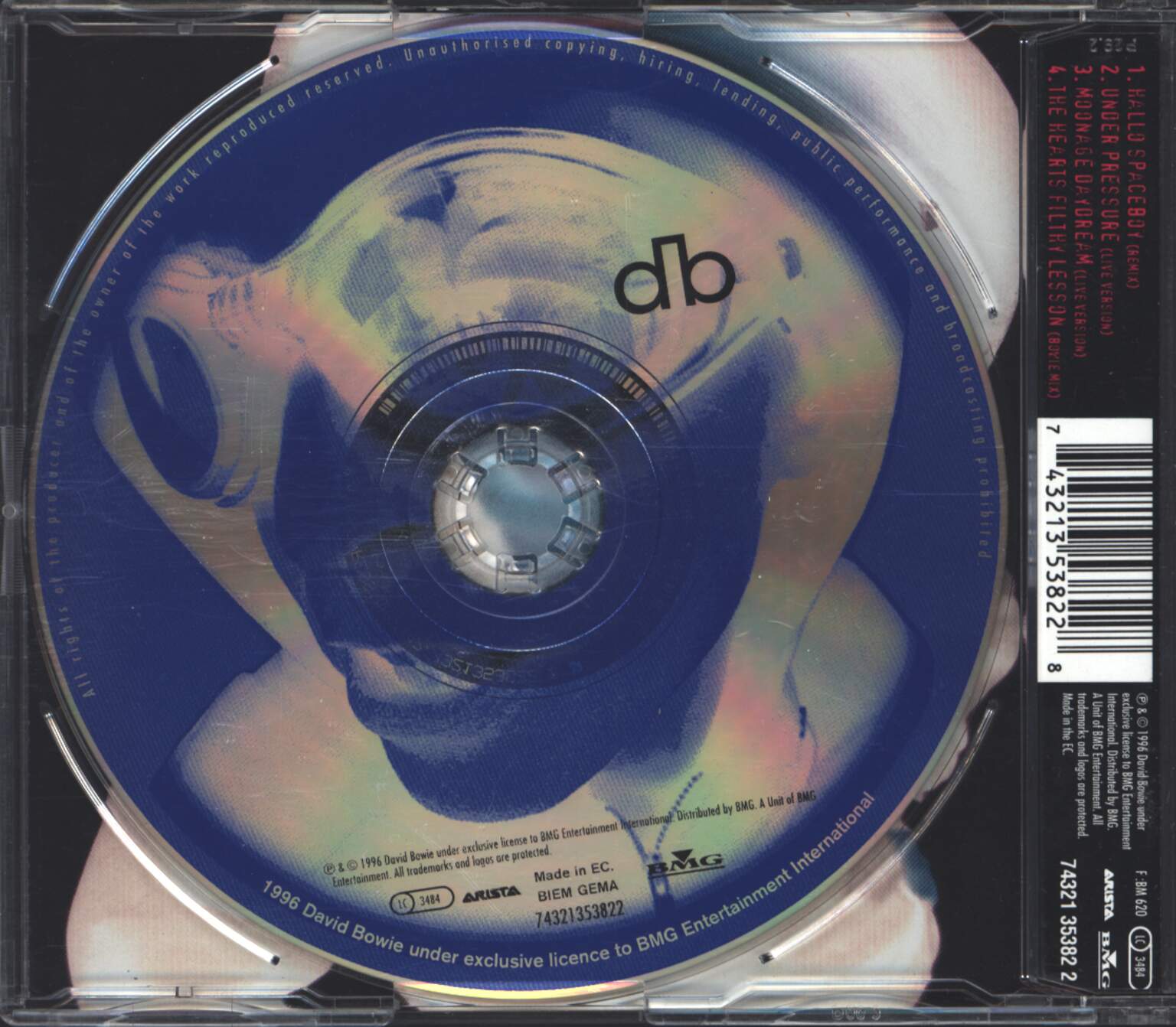 David Bowie: Hallo Spaceboy, 1×Mini CD