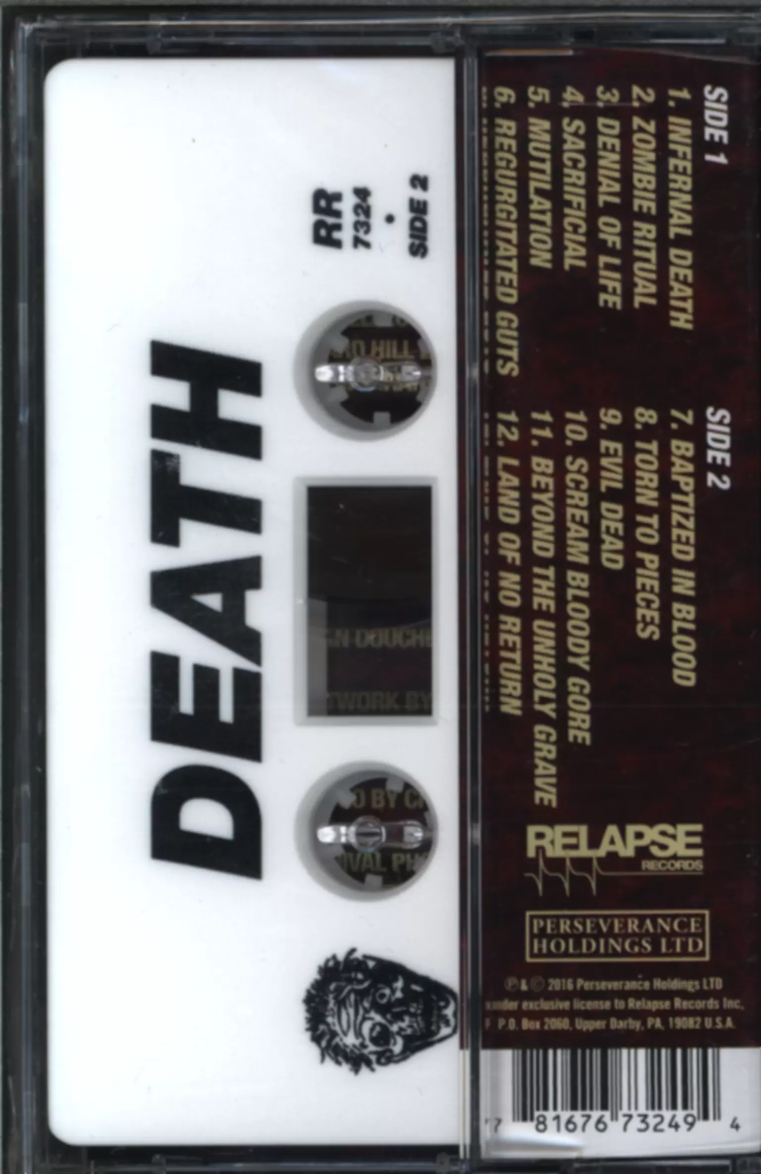 Death: Scream Bloody Gore, 1×Tape