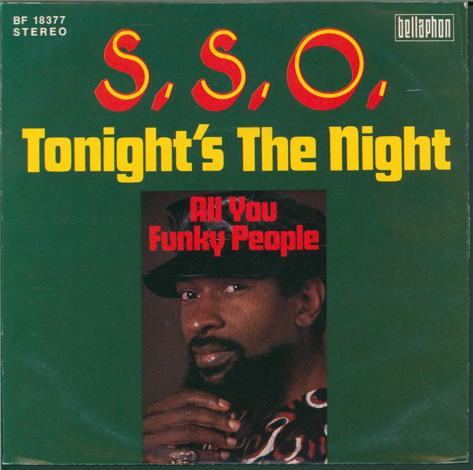 The S.S.O. Orchestra: Tonight's The Night, 1×7" Single (Vinyl)