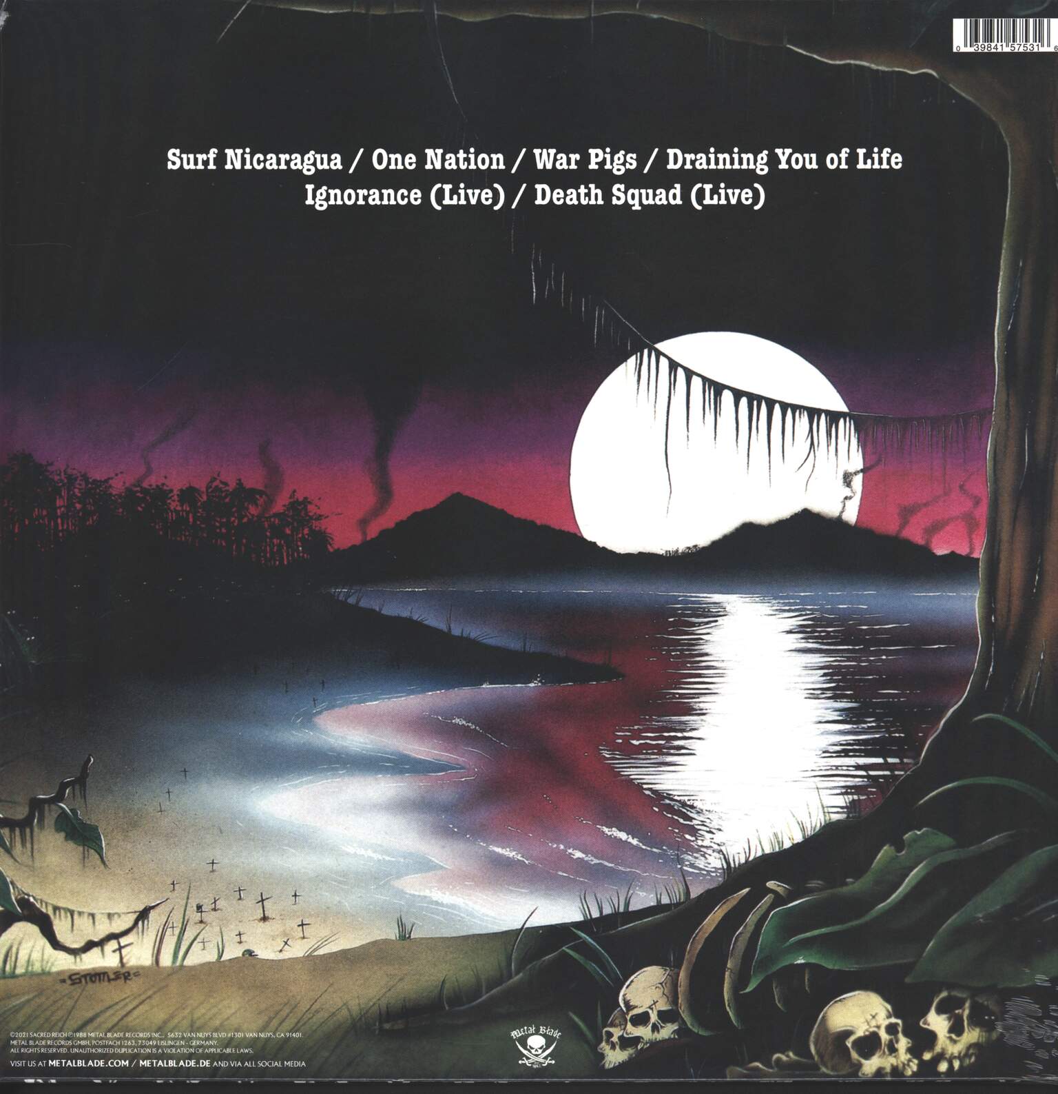 Sacred Reich: Surf Nicaragua, 1×LP (Vinyl)
