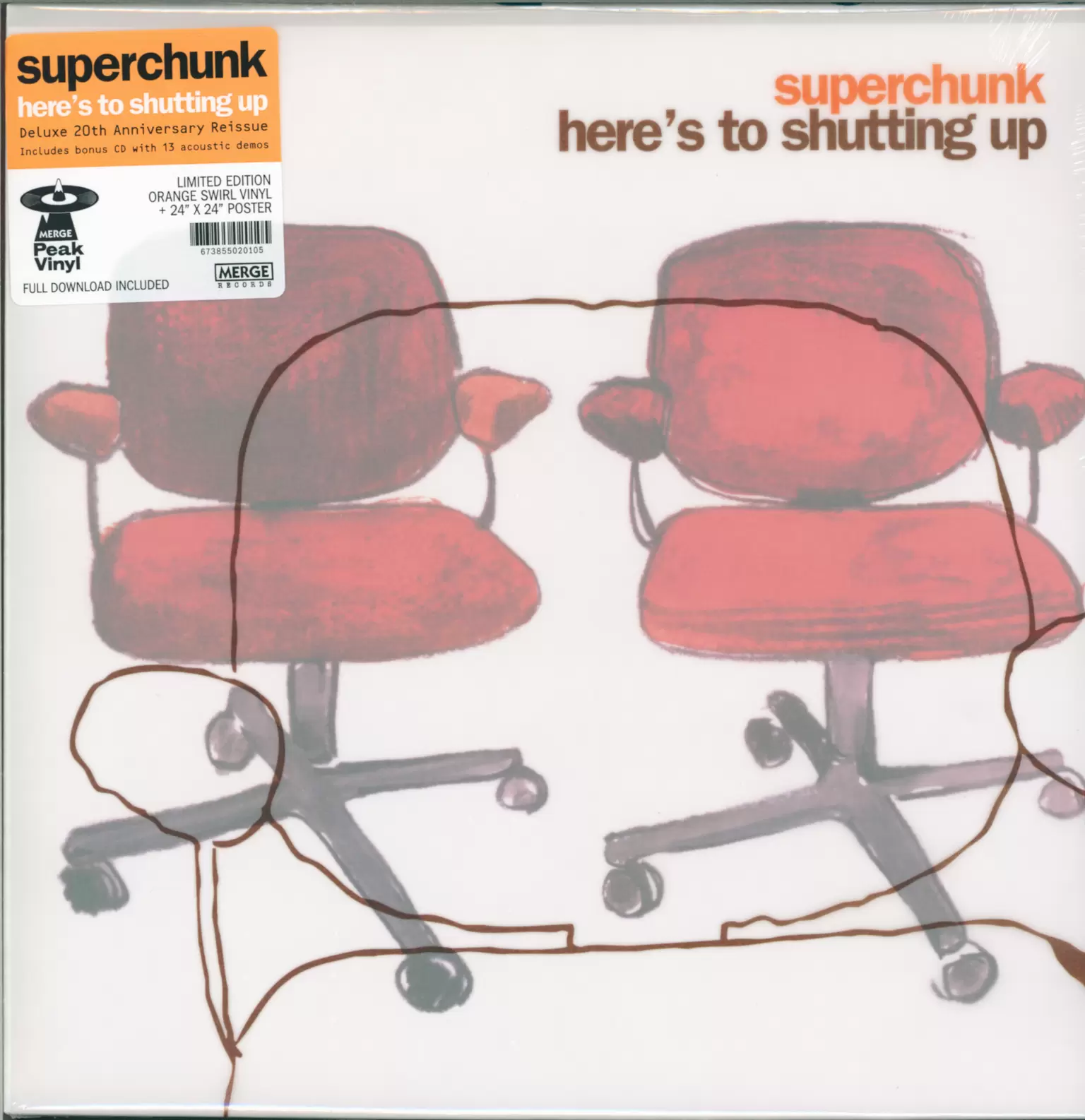 Superchunk: Here's To Shutting Up, 1×LP (Vinyl)