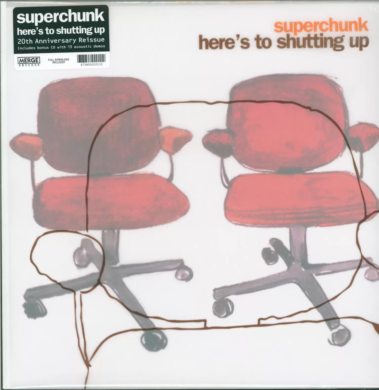Superchunk: Here's To Shutting Up, 1×LP (Vinyl)