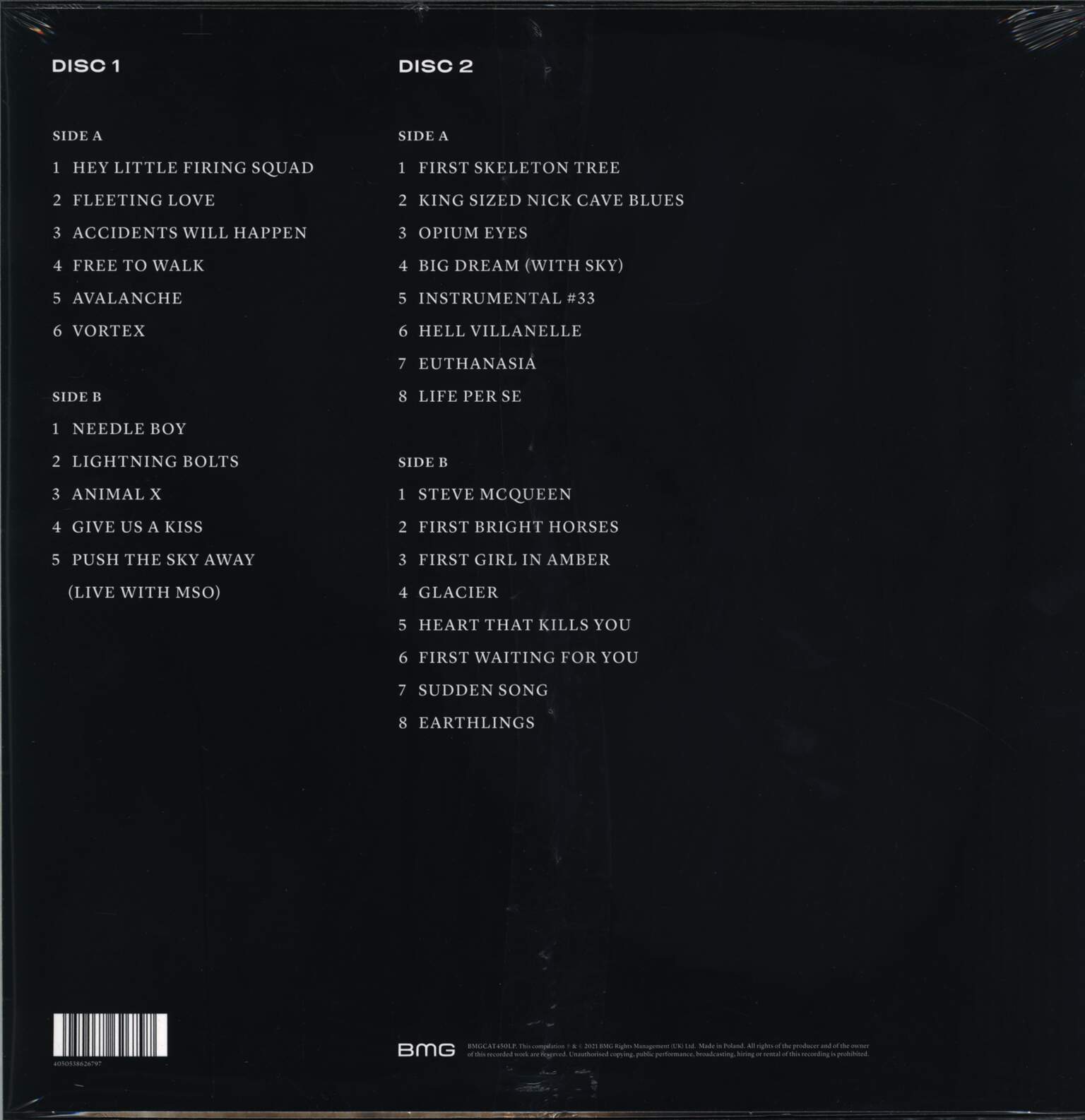 Nick Cave & The Bad Seeds: B-Sides & Rarities Part II, 2×LP (Vinyl)