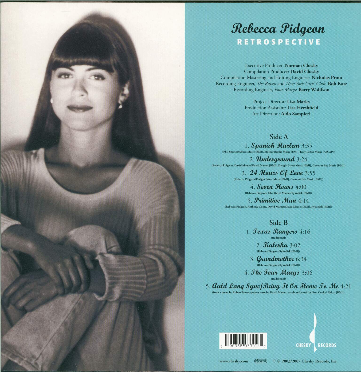 Rebecca Pidgeon: Retrospective, 1×LP (Vinyl)