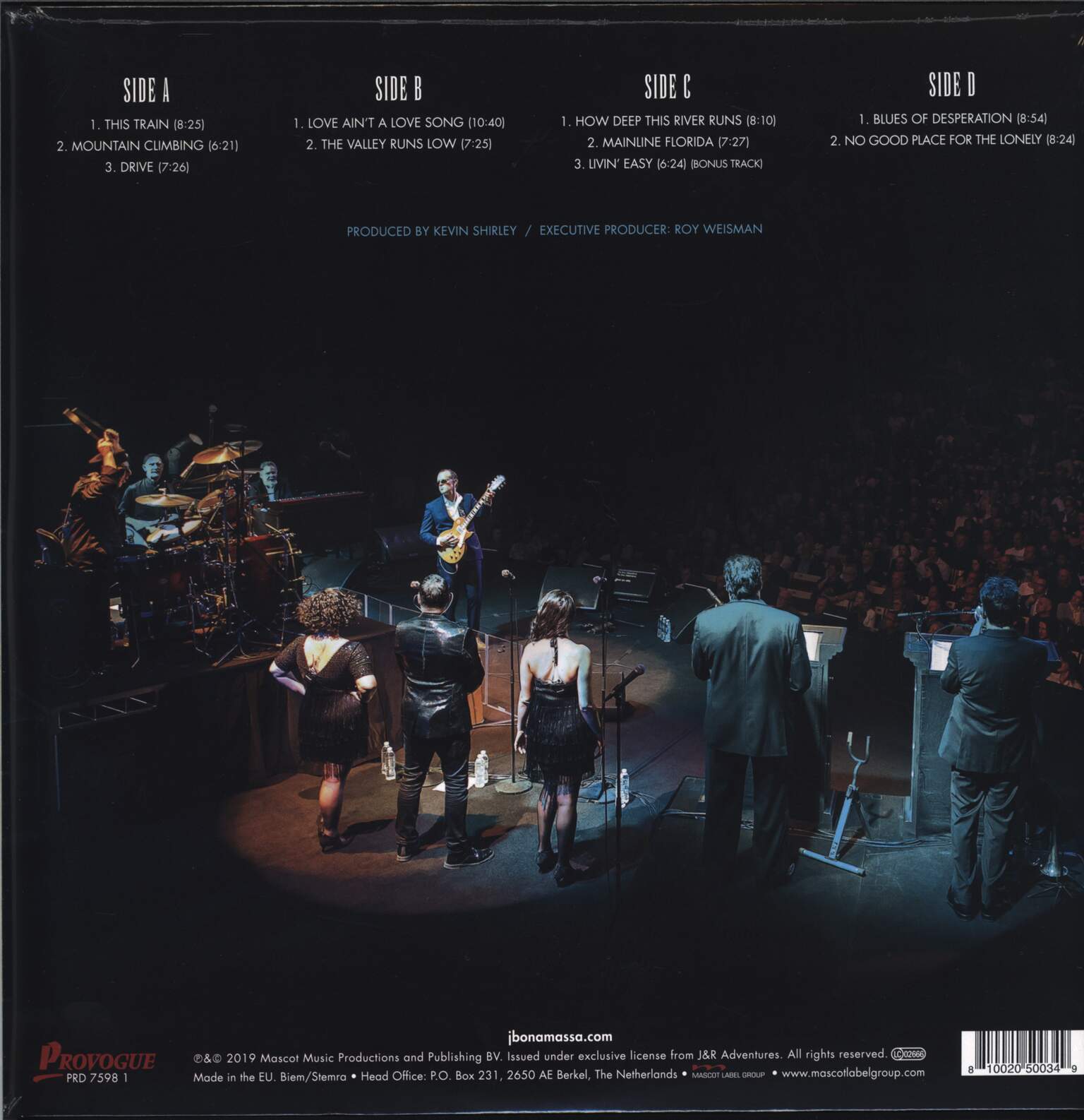 Joe Bonamassa: Live At The Sydney Opera House, 2×LP (Vinyl)