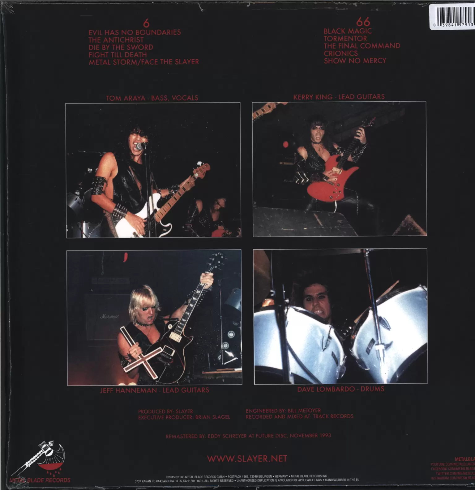 Slayer: Show No Mercy, 1×LP (Vinyl)