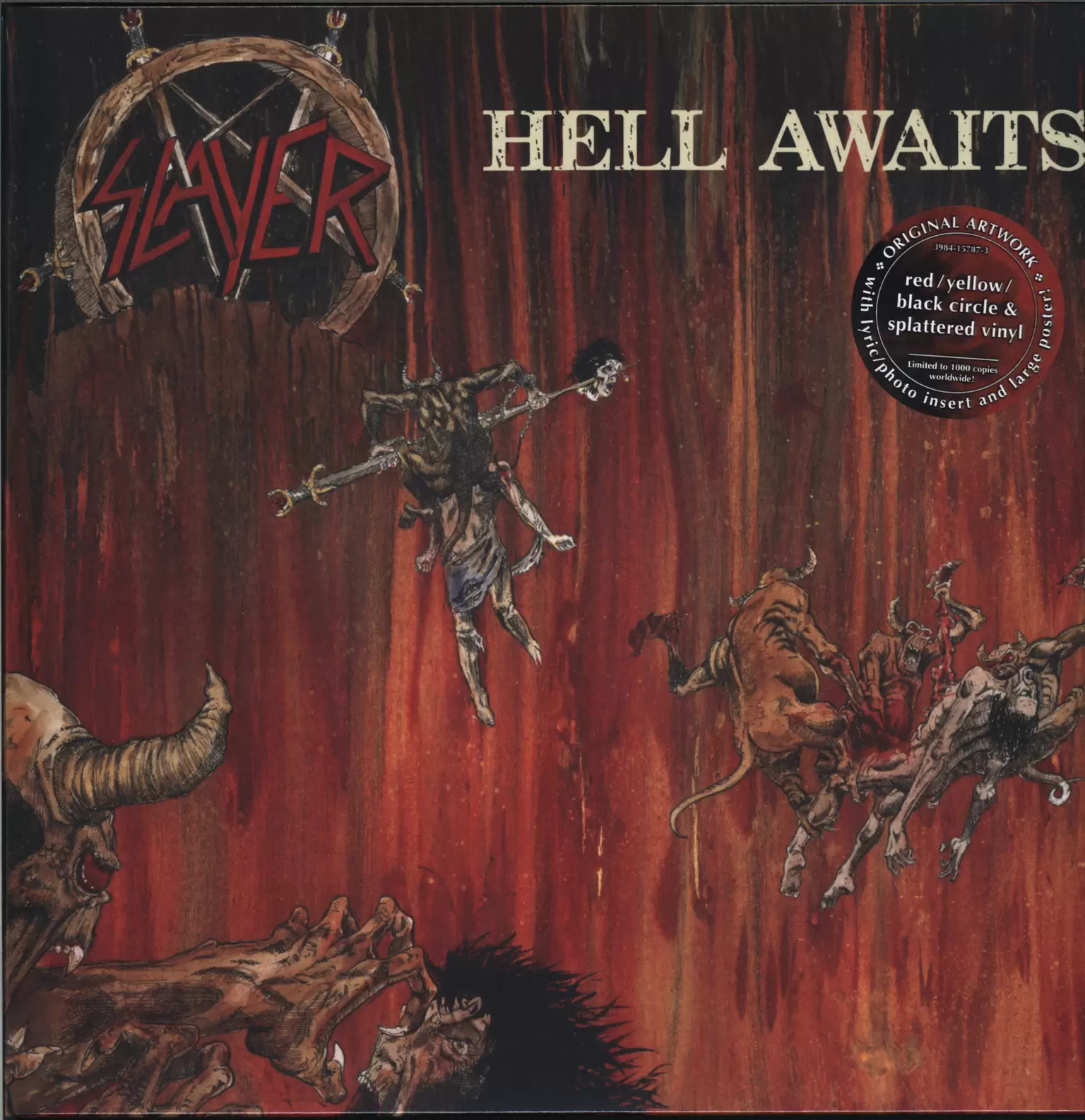 Slayer: Hell Awaits, 1×LP (Vinyl)