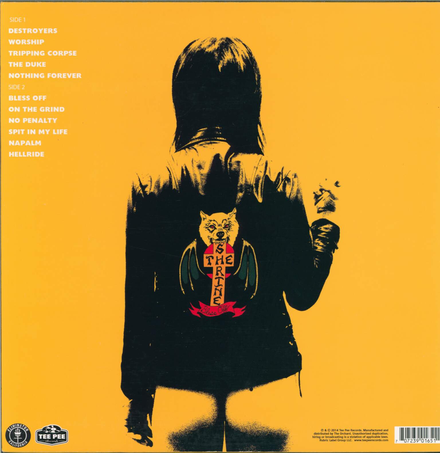 The Shrine: Bless Off, 1×LP (Vinyl)