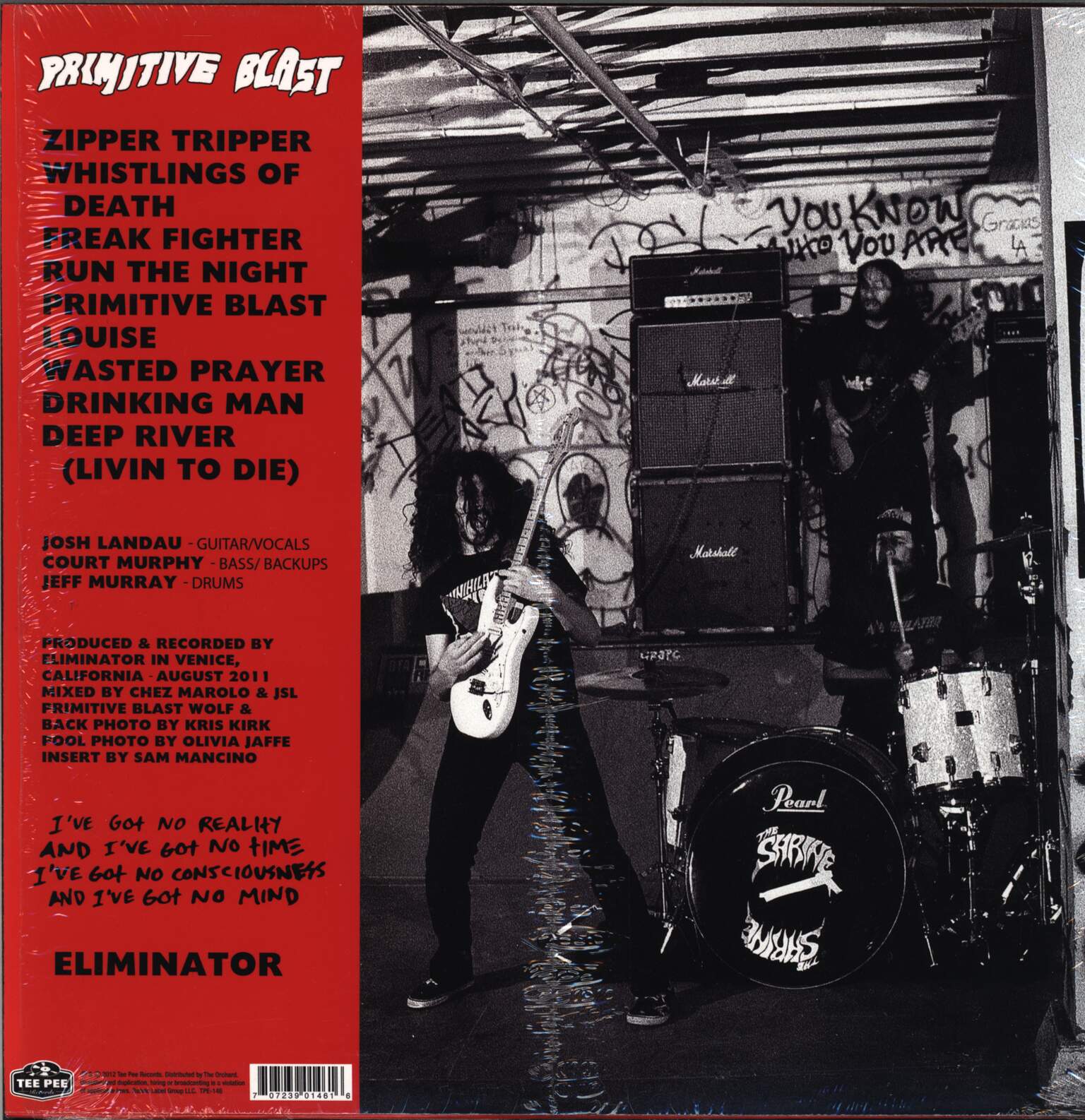The Shrine: Primitive Blast, 1×LP (Vinyl)