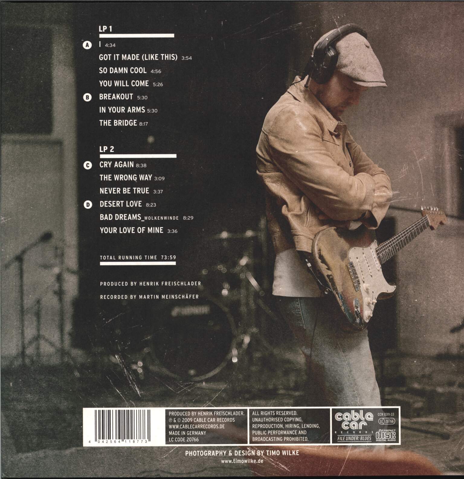 Henrik Freischlader: Recorded By Martin Meinschäfer, 2×LP (Vinyl)