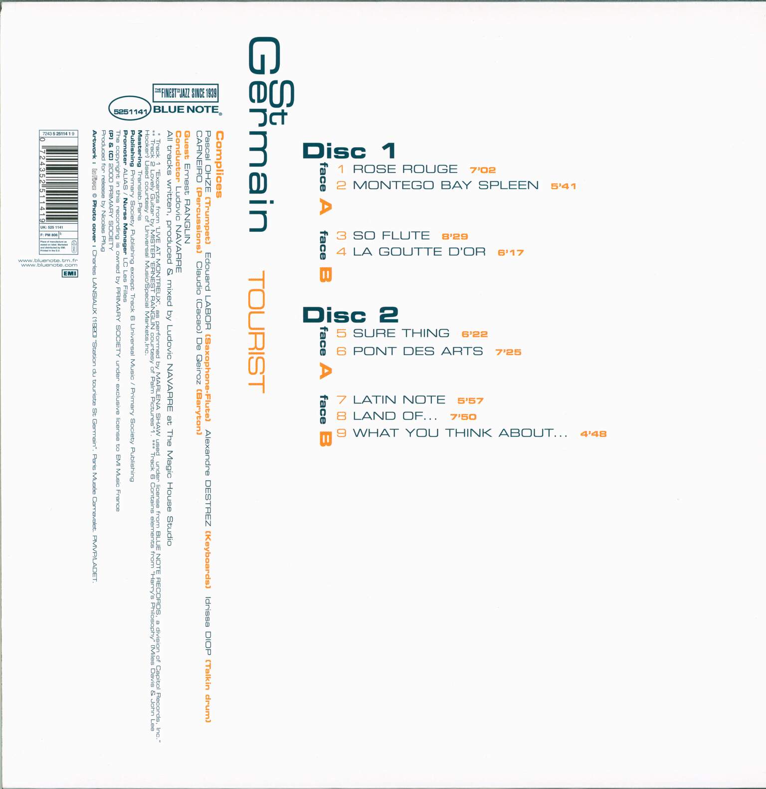 St Germain: Tourist, 2×LP (Vinyl)