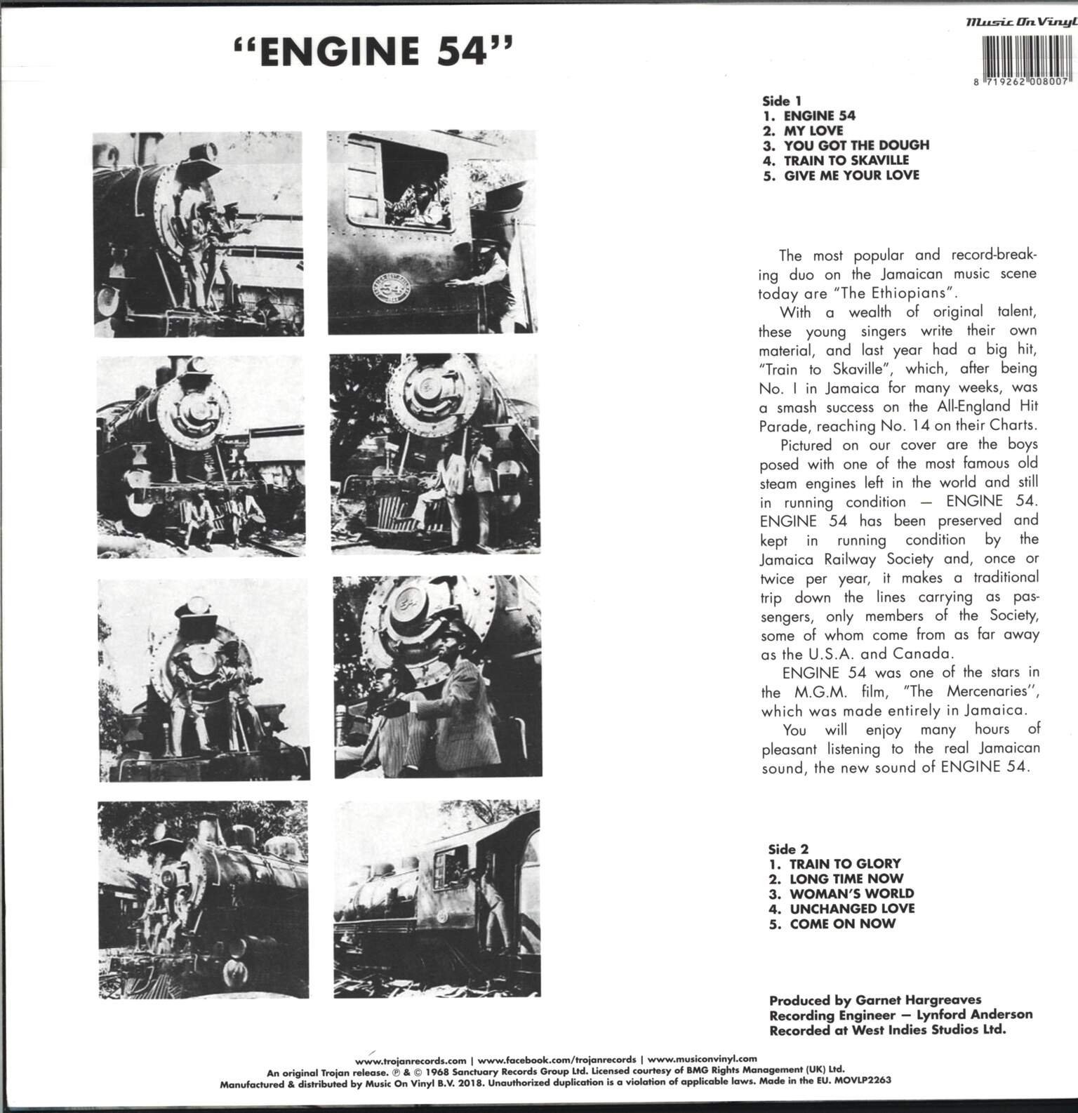 The Ethiopians: Engine 54, 1×LP (Vinyl)