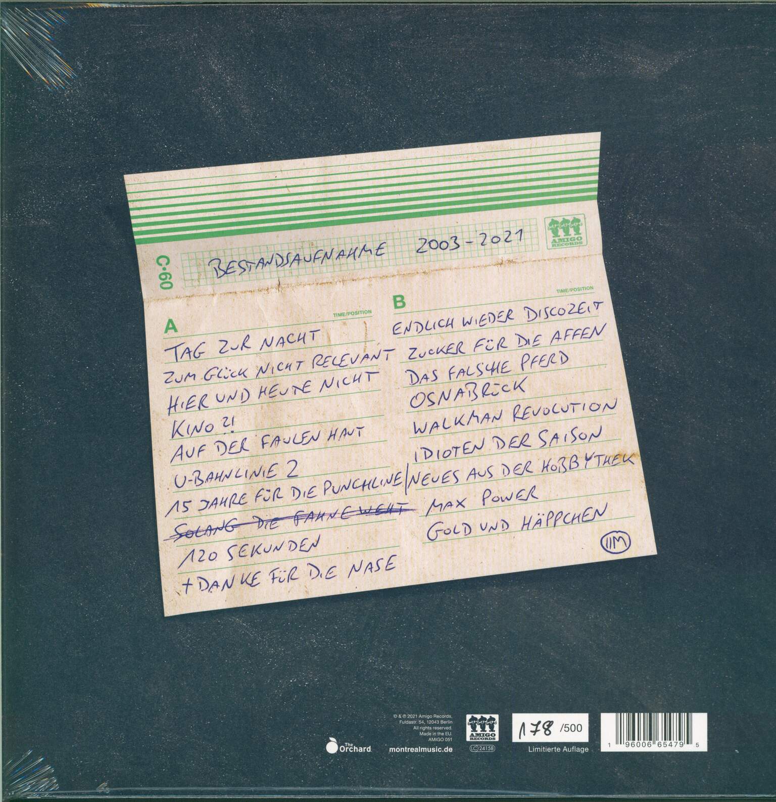 Montreal: Bestandsaufnahme, 1×LP (Vinyl)