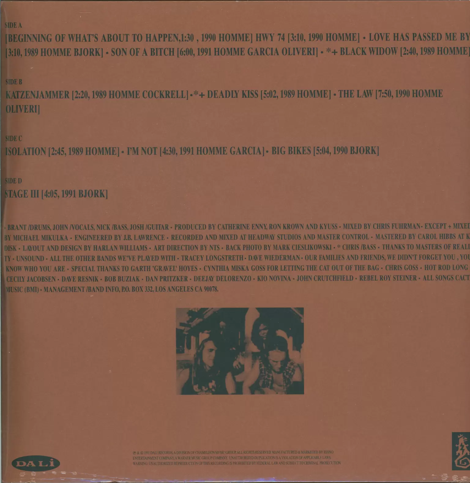 Kyuss: Wretch, 2×LP (Vinyl)