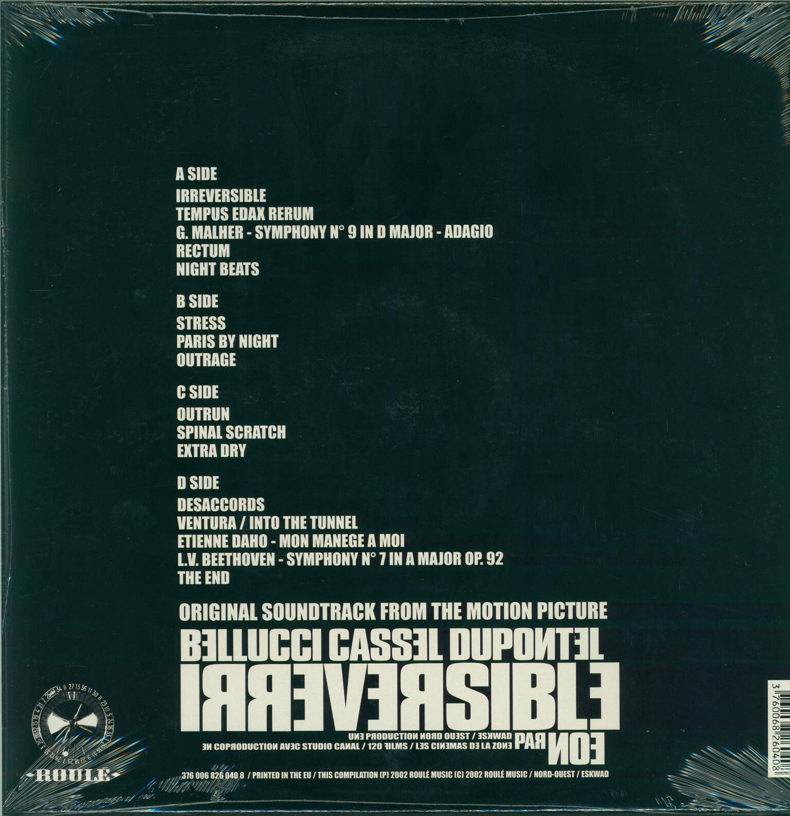 Various: Irreversible (Original Soundtrack From The Motion Picture), 2×LP (Vinyl)