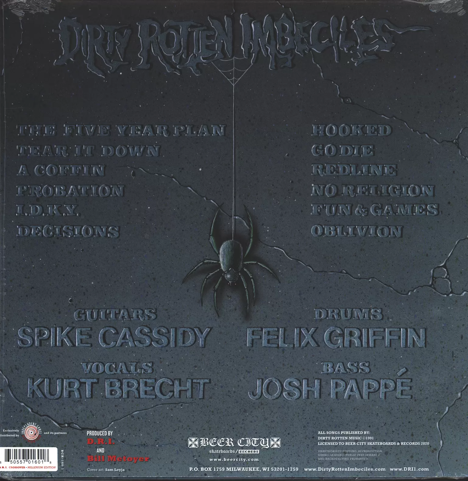 Dirty Rotten Imbeciles: Crossover, 1×LP (Vinyl)