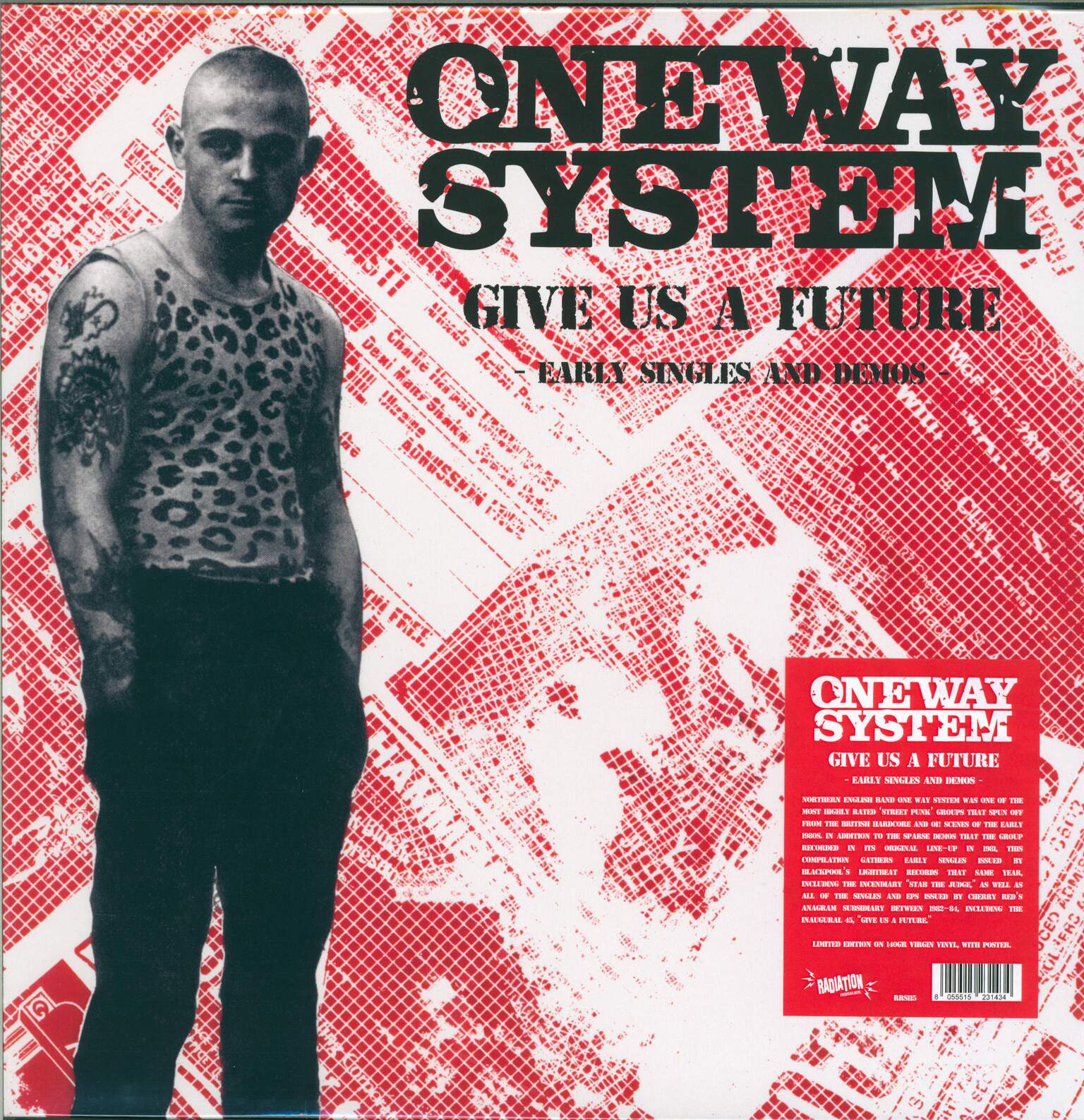 One Way System: Give Us A Future: Early Singles & Demos, 1×LP (Vinyl)