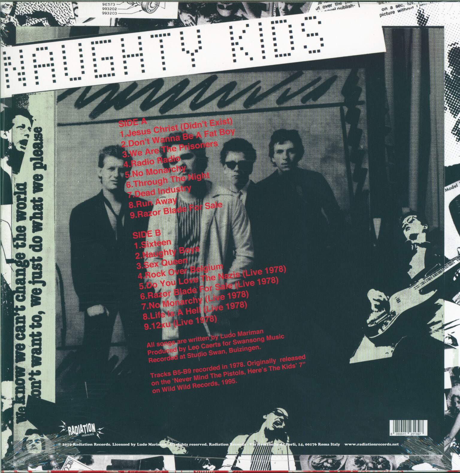 The Kids: Naughty Kids, 1×LP (Vinyl)