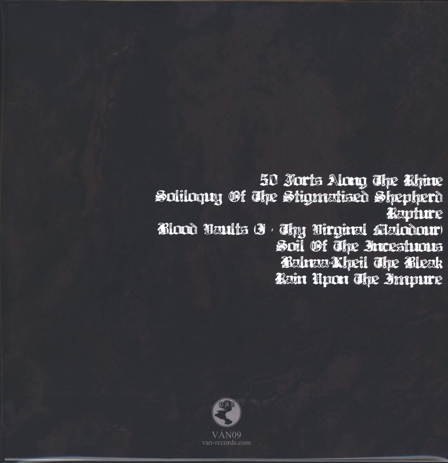 The Ruins Of Beverast: Rain Upon The Impure, 2×LP (Vinyl)