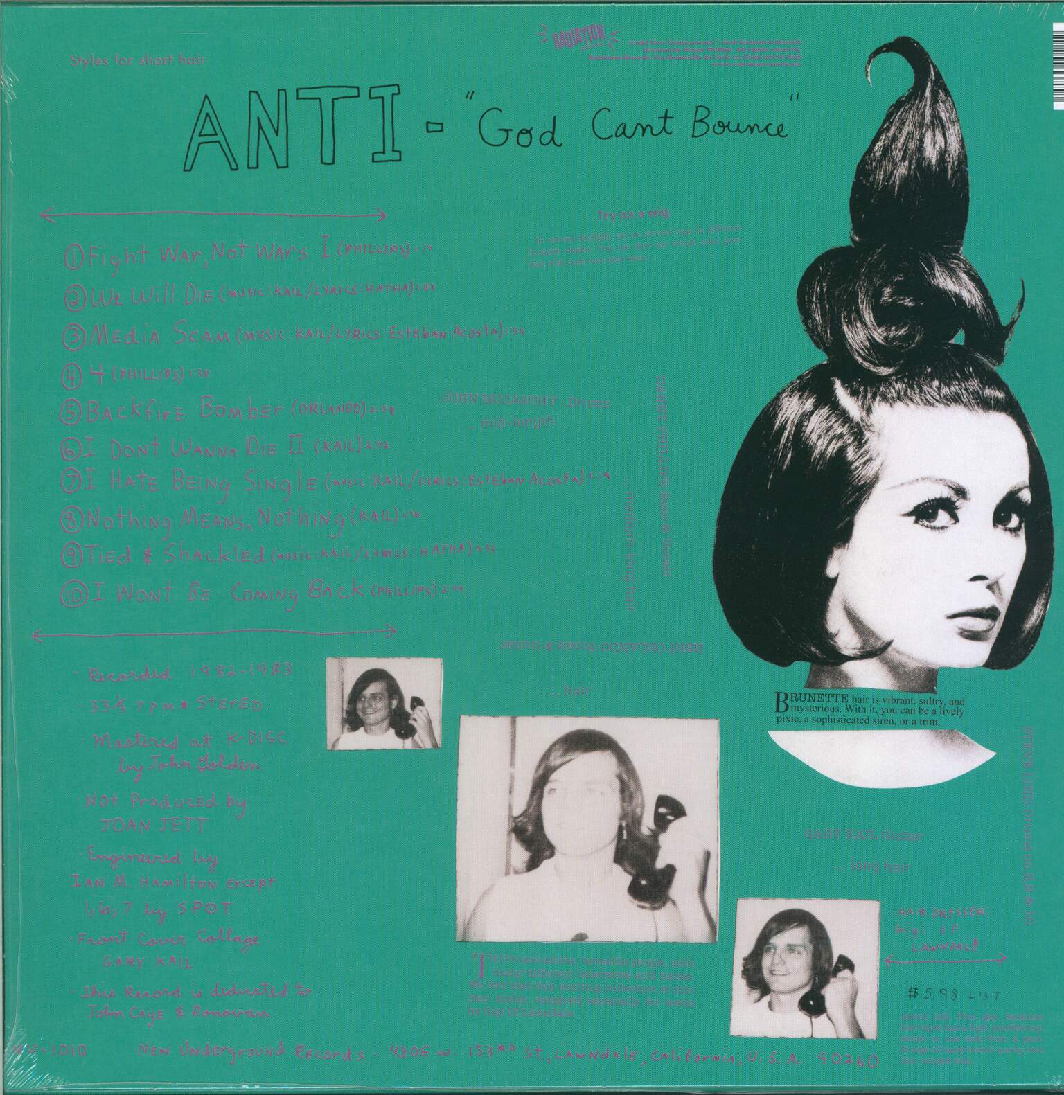 Anti: God Can't Bounce, 1×LP (Vinyl)