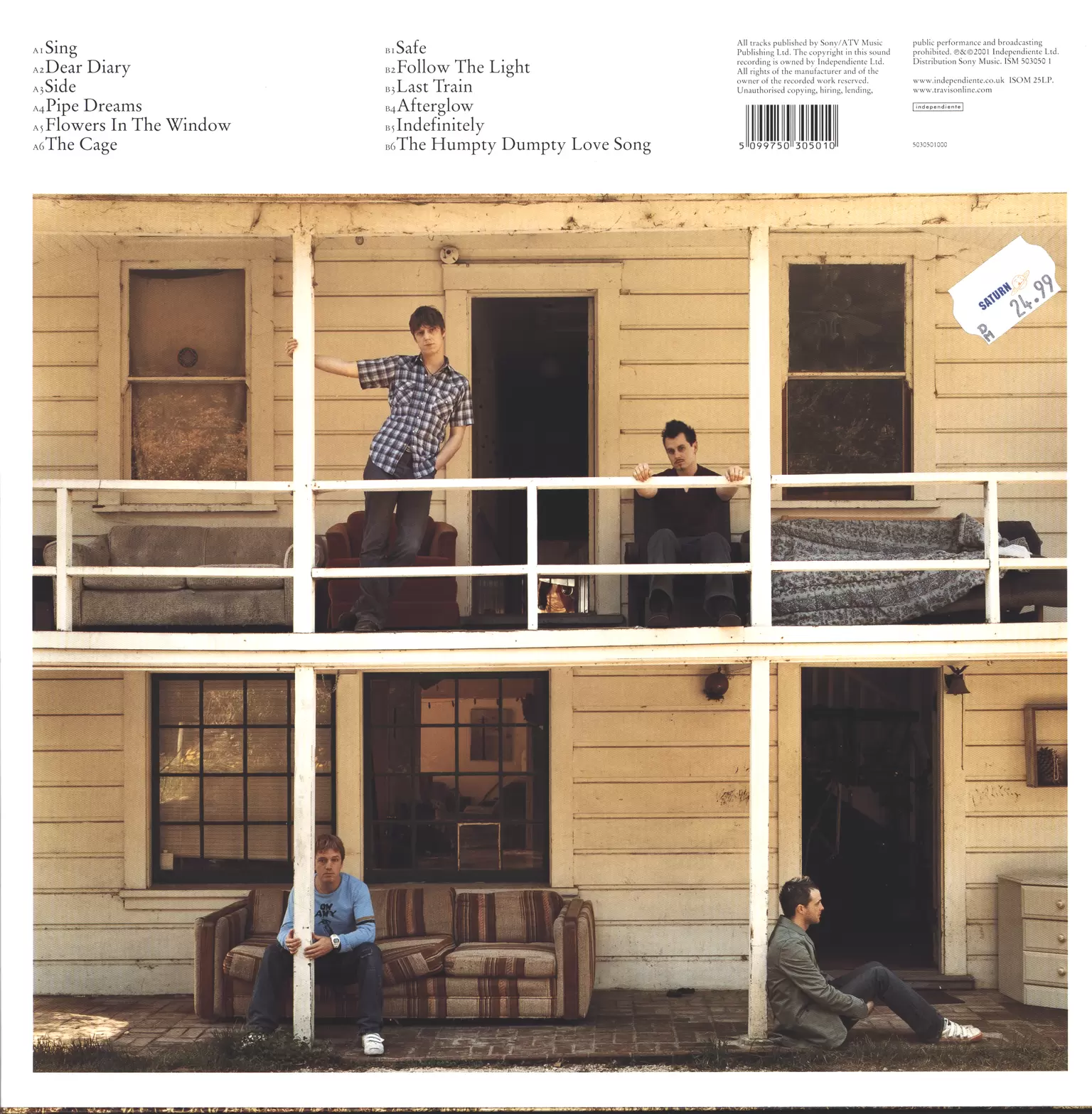 Travis: The Invisible Band, 1×LP (Vinyl)