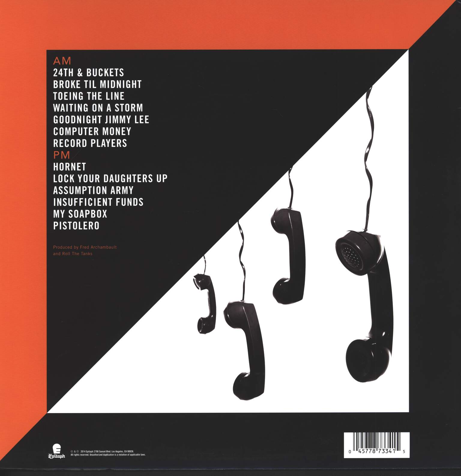 Roll The Tanks: Broke Til Midnight, 1×LP (Vinyl)