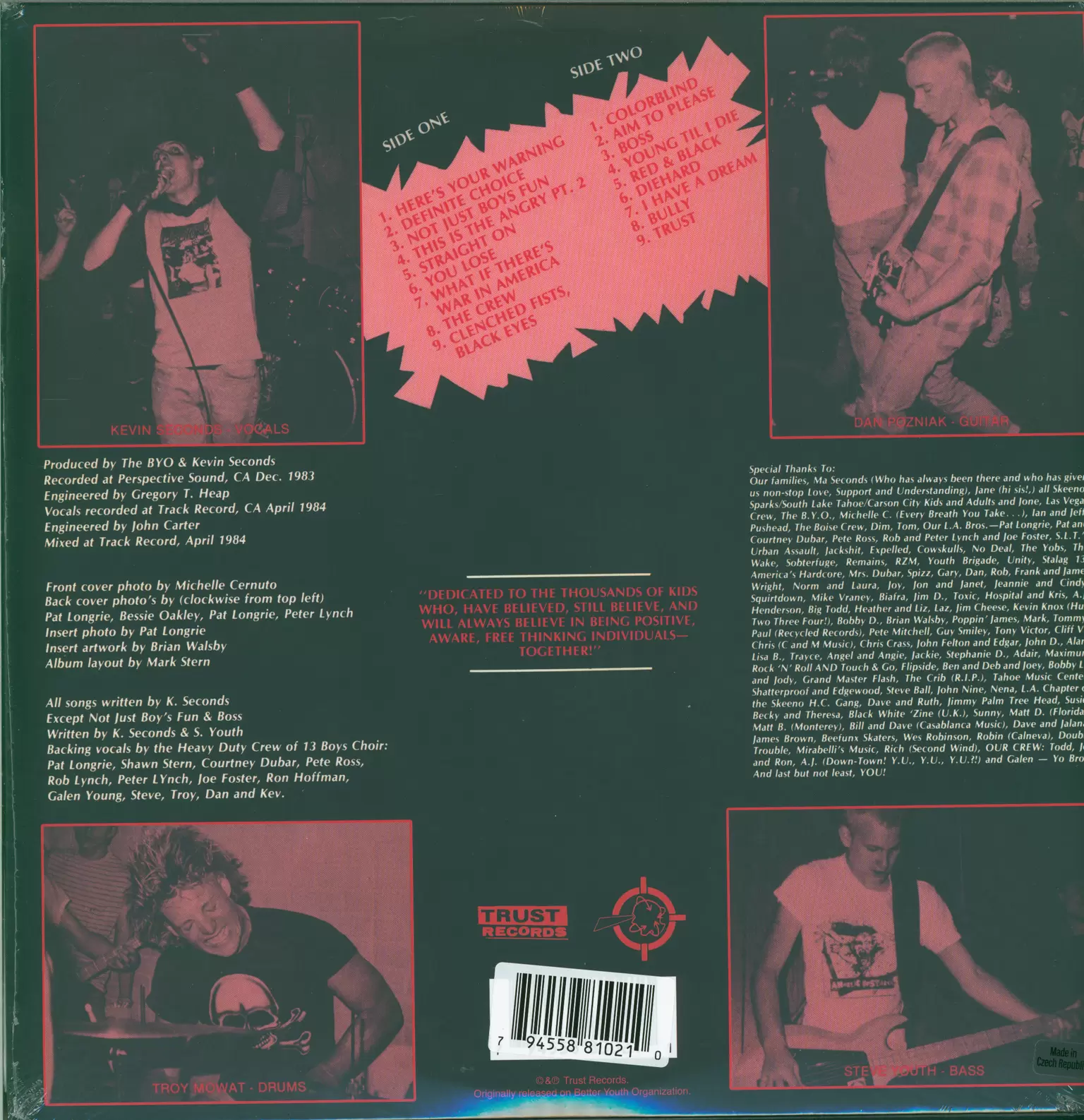 7 Seconds: The Crew, 1×LP (Vinyl)