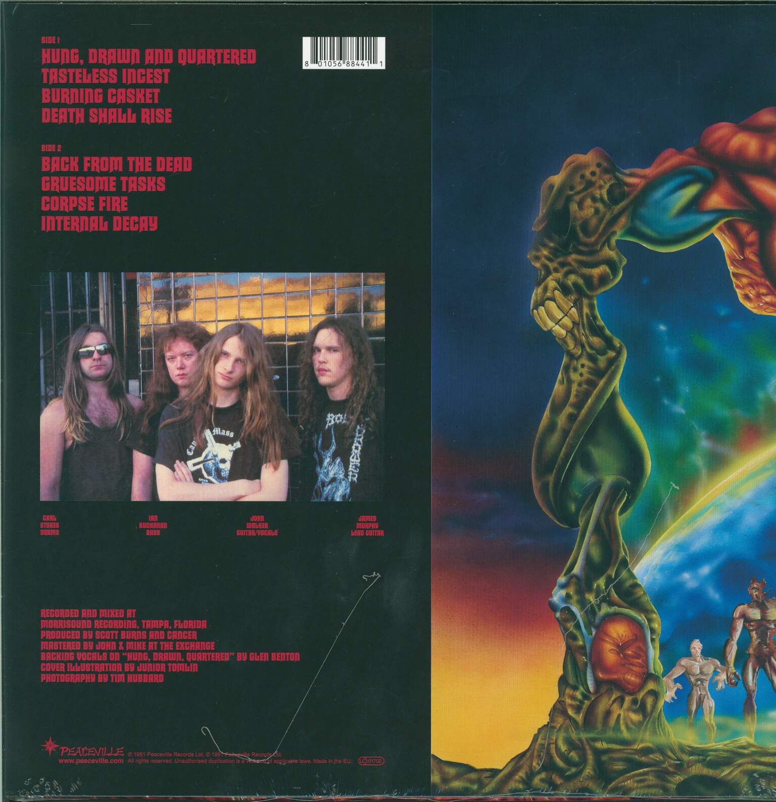 Cancer: Death Shall Rise, 1×LP (Vinyl)