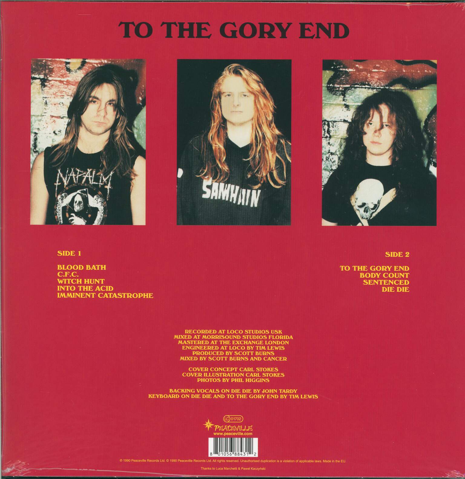 Cancer: To The Gory End, 1×LP (Vinyl)