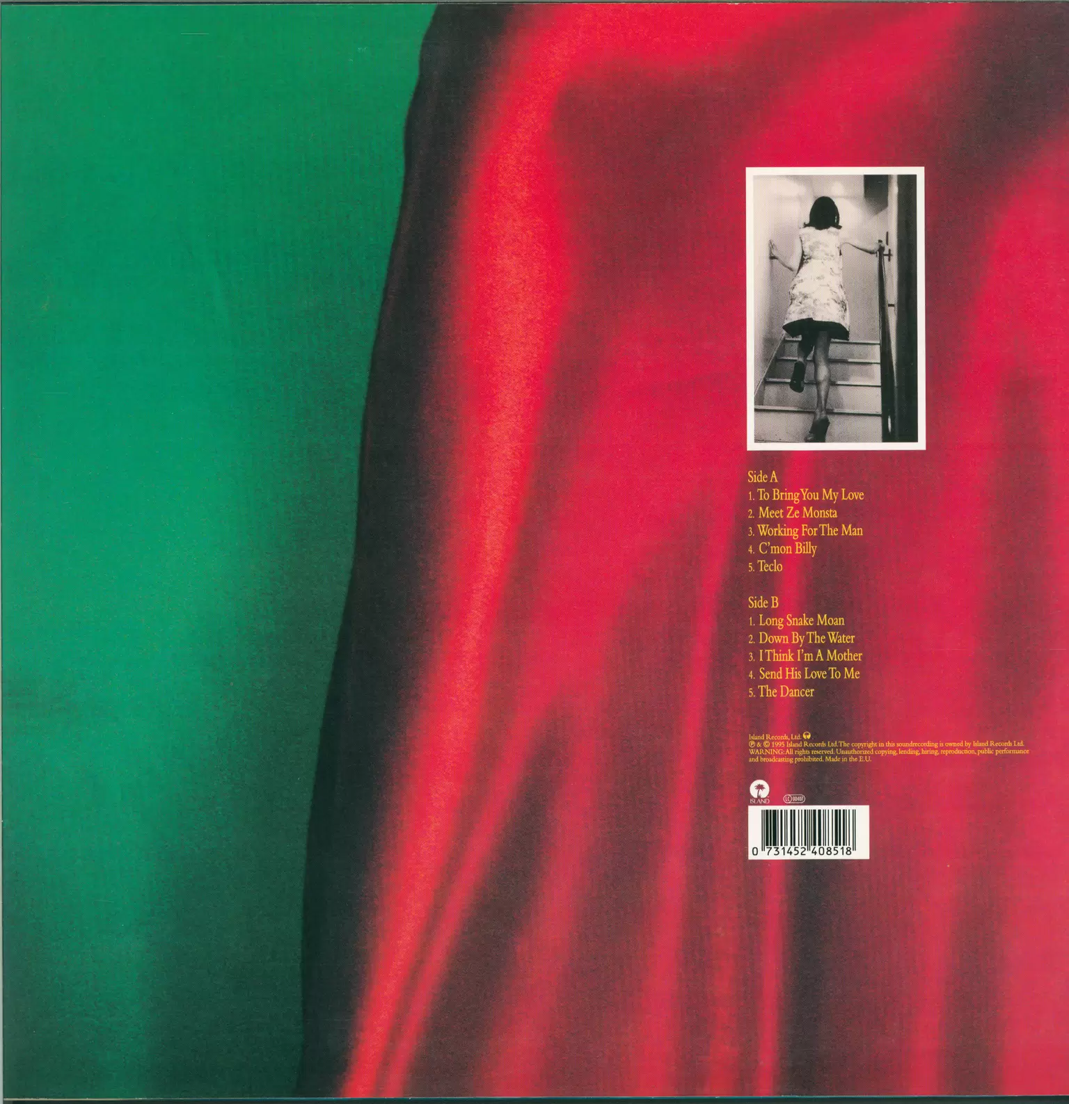 PJ Harvey: To Bring You My Love, 1×LP (Vinyl)