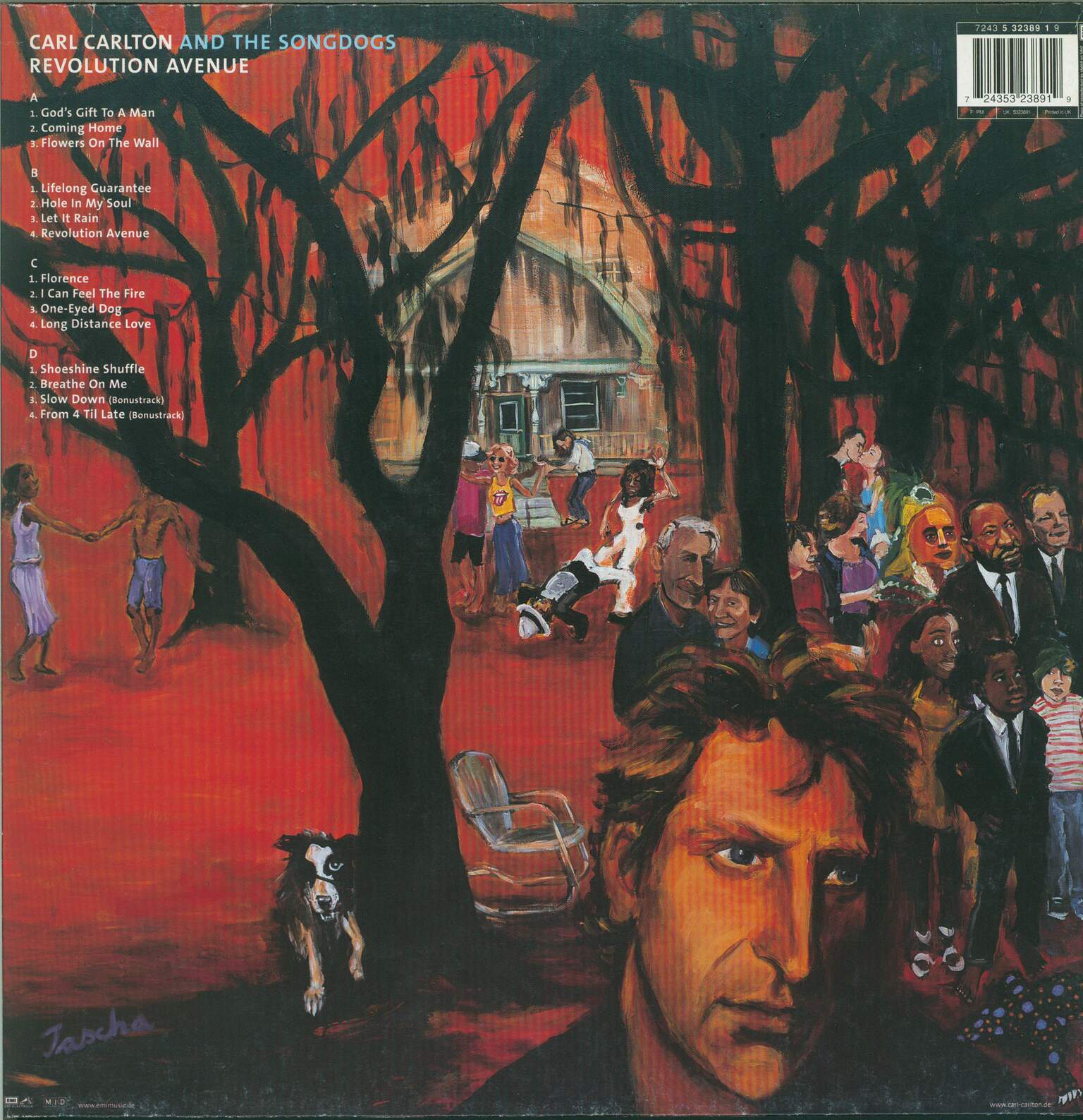 Carl Carlton And The Songdogs: Revolution Avenue, 2×LP (Vinyl)