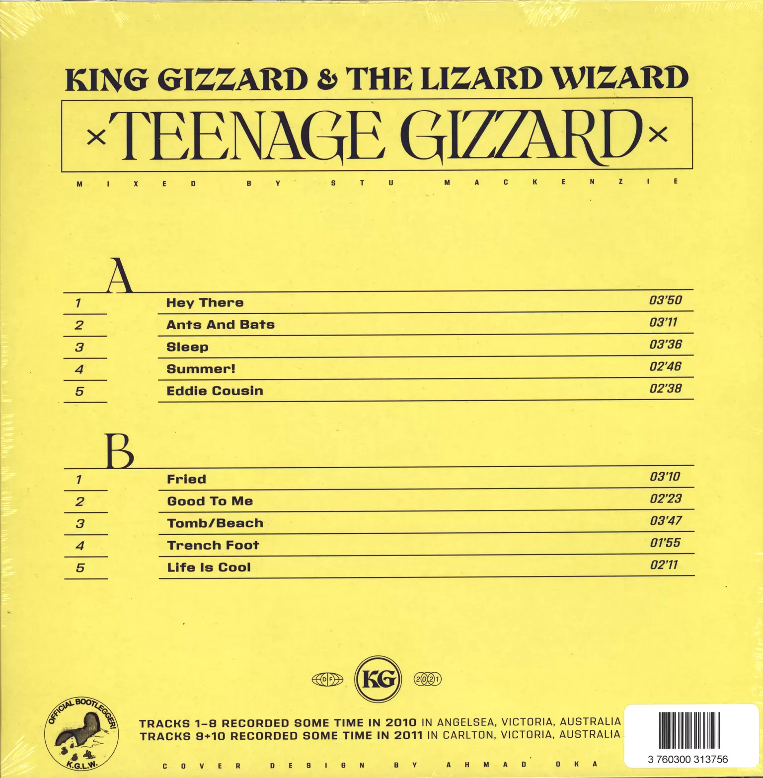King Gizzard And The Lizard Wizard: Teenage Gizzard, 1×LP (Vinyl)