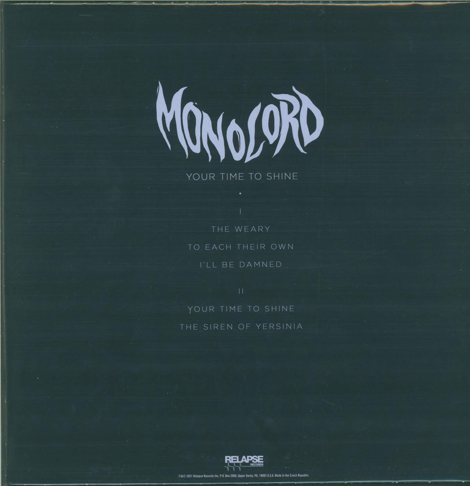 Monolord: Your Time To Shine, 1×LP (Vinyl)