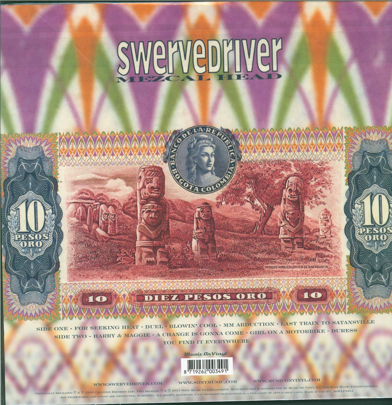 Swervedriver: Mezcal Head, 1×LP (Vinyl)