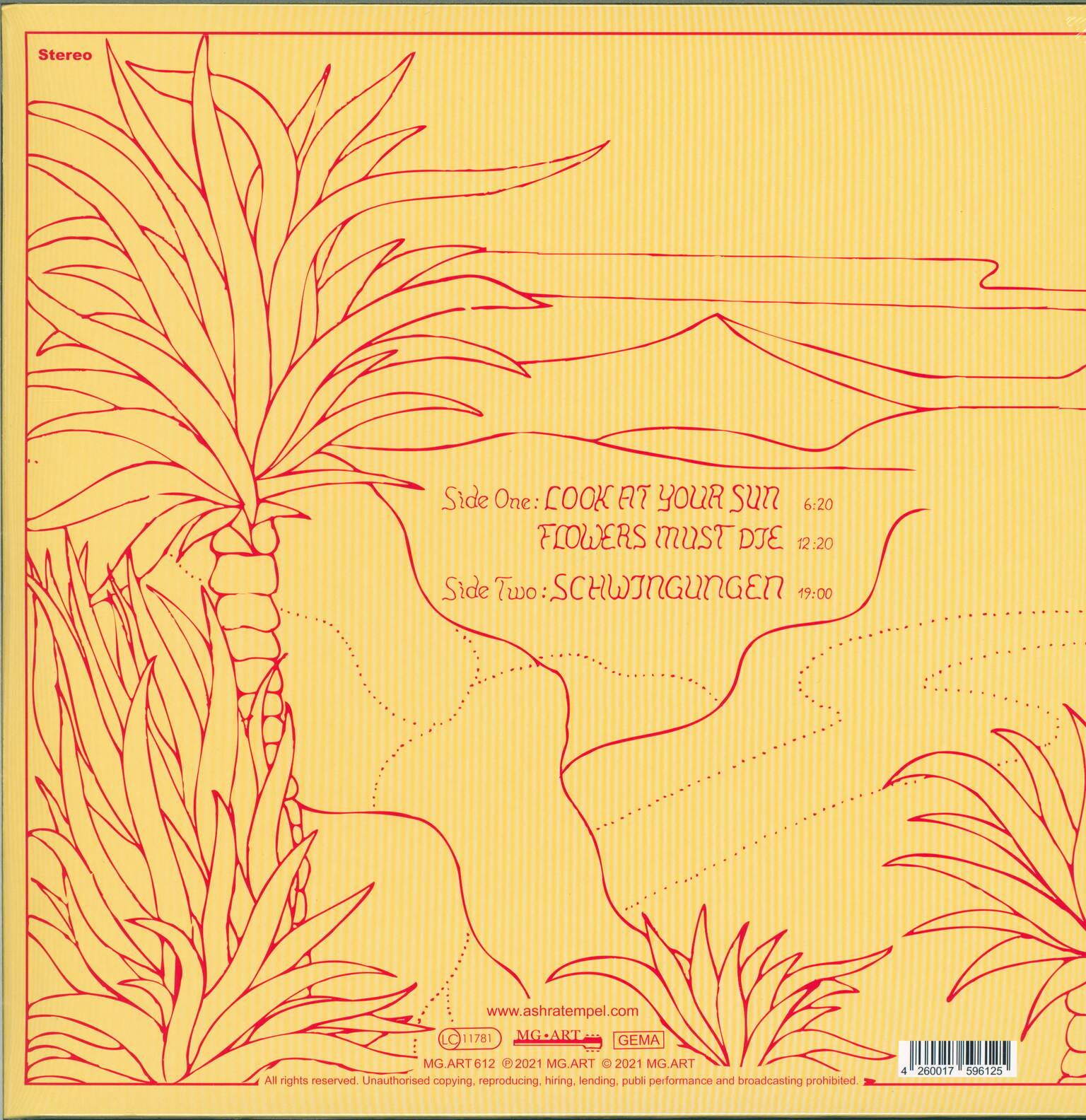 Ash Ra Tempel: Schwingungen, 1×LP (Vinyl)