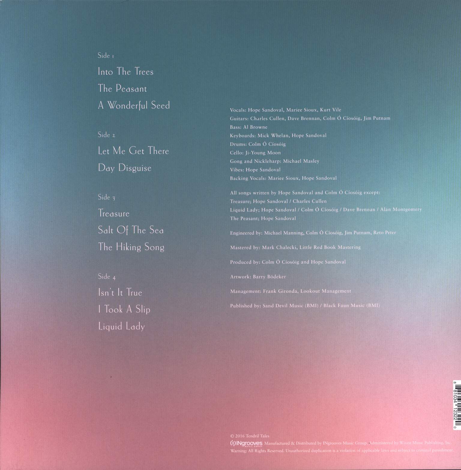 Hope Sandoval & The Warm Inventions: Until The Hunter, 2×LP (Vinyl)